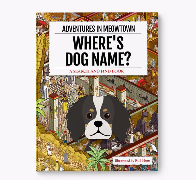 Personalised Pugalier Book: Where's Dog Name? Volume 2